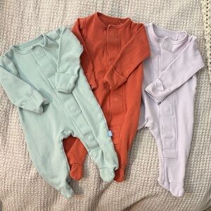 Magnetic Me Simply 0–3M Organic Cotton Footie Bundle (3-Pack)